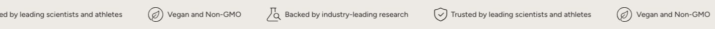 Scrolling text banner on desktop