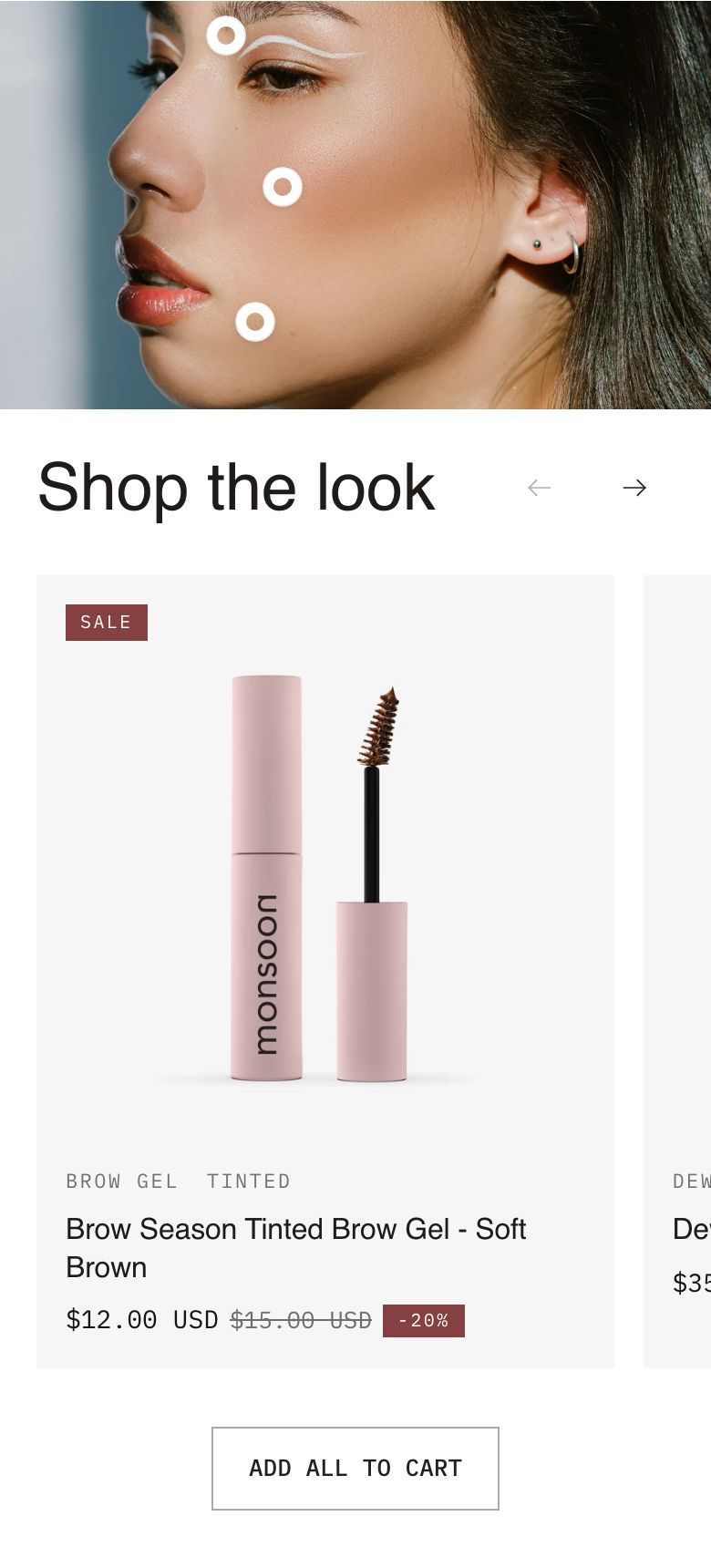 Shop the look on mobile